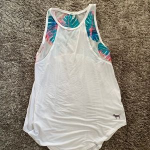 Simple mesh tank top